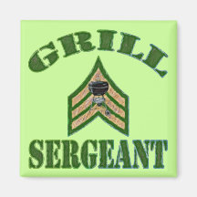 Grill Sergeant Magnets