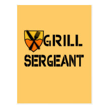 Grill Sergeant Products Post Card