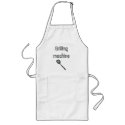 Grilling machine aprons