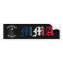 Grim MMA France Bumper Sticker