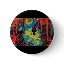 Grim reaper cartoon comic Halloween buttons