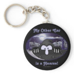 Grim Reaper Kilroy Keychain