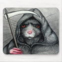 Grim Reaper Rat Mousepad