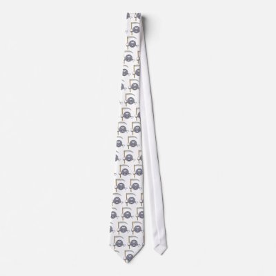 Grim Reaper Smiley Face Custom Ties by doonidesigns