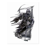 Grim Reaper Taking Souls Post Cards