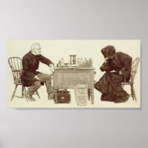 Grim Reaper's Chess Print