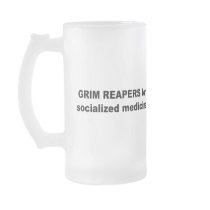 Grim reapers for socialised medicine mug