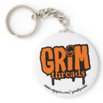 Grim threads Logo Keychain