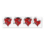 Grinning Devil bumper stickers