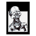 Grinning Ghoul Greeting Cards