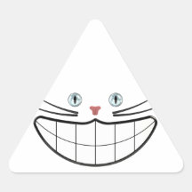 Grinsekatze Aufkleber