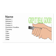 Grip It Real Good Business Card