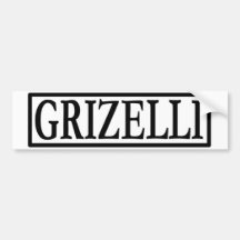 Griz bumper image bumper stickers