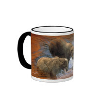 GRIZZLEY BEARS COFFEE MUG