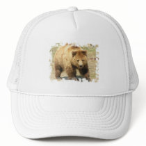 Grizzly Bear Baseball Hat