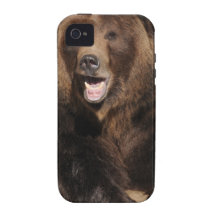 Grizzly Bear Boar iPhone 4 Case