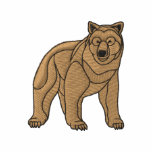 Grizzly Bear embroidered shirts