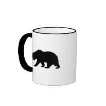 Grizzly Bear Coffee Mugs