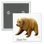 Grizzly Bear Pin