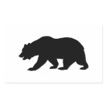 Grizzly Bear Rectangular Stickers