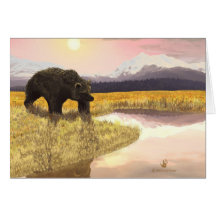 Grizzly Pond Card