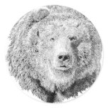 Grizzy Bear Stickers