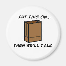Grocery Bag Needed! Magnets