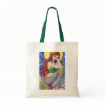 Grocery Tote Bag Mermaid Fairy Fantasy Ann Howard