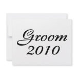 Groom 2010 2 custom announcements
