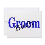 Groom Bitch invitations