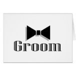 Groom (Bow Tie) Card