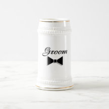 Groom Bowtie Coffee Mugs
