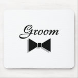Groom Bowtie Mousepads
