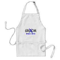 Groom (Brides Bitch Blue) Apron