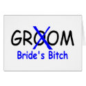 Groom (Brides Bitch Blue) cards