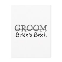 Groom Brides Bitch