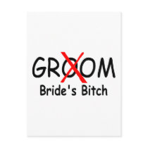 Groom Brides Bitch (Red)