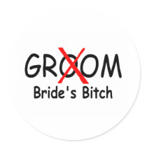 Groom Brides Bitch (Red)
