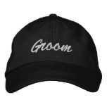 Groom Embroidered Hat embroidered hats