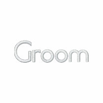 Groom Embroidered Polo