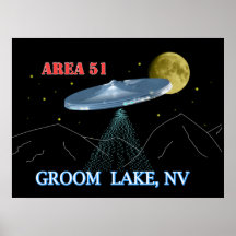 Groom Lake NV Posters