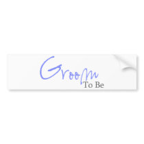 Groom To Be (Blue Script)