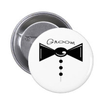 Groom Tux T-Shirts & Gifts Buttons
