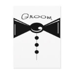 Groom Tux T-Shirts & Gifts postcards