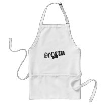 Groom Wedding Kitchen Barbecue Apron
