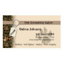 Groomer Animal Print Business Card Templates