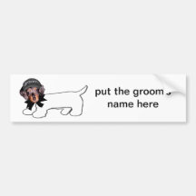 Groom's Autograph Hound Bumper Stickers