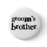 Groom's Brother Black Text
