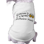 Grooms Crew (Beer Jugs) pet clothing