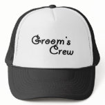 Grooms Crew Trucker Hats